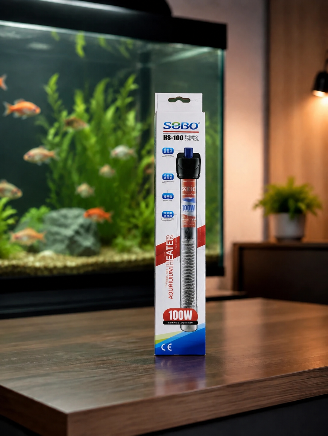 بخاری اکواریوم سوبو Sobo-HS-100W