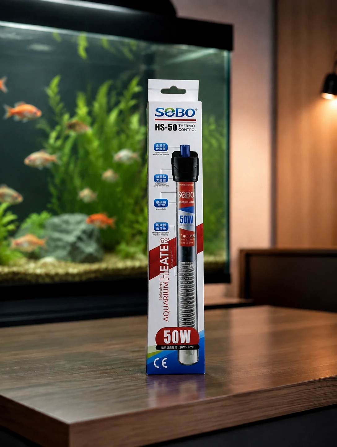 بخاری اکواریوم سوبو Sobo-HS-50W