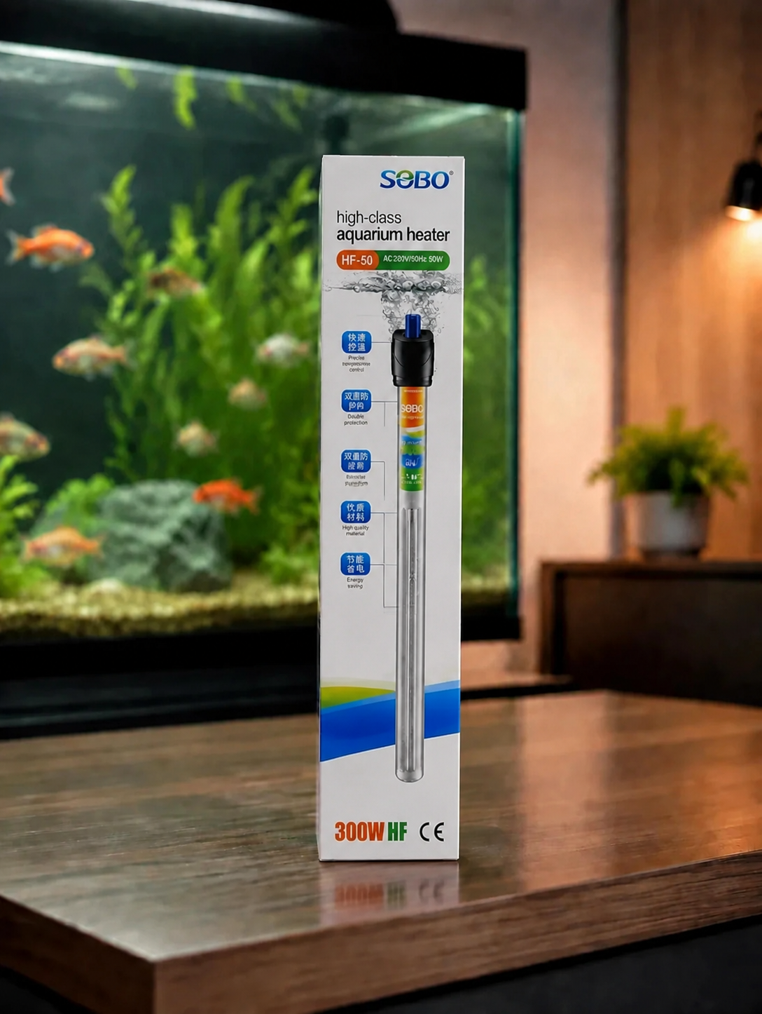 بخاری اکواریوم سوبو Sobo-HF-300W
