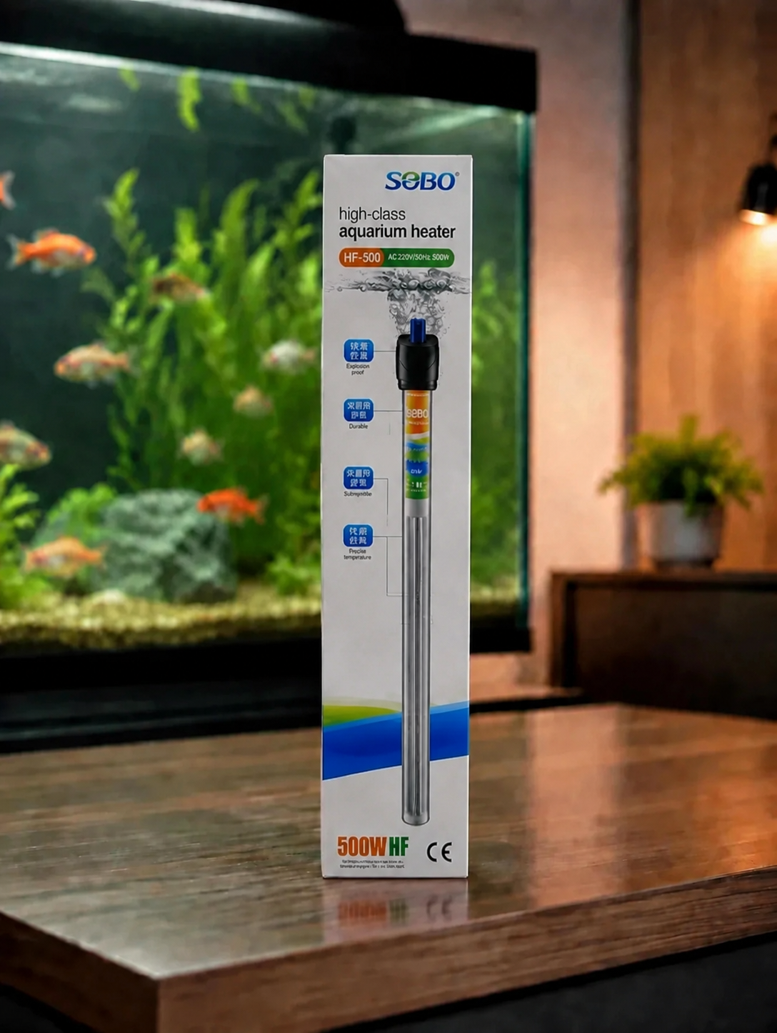 بخاری اکواریوم سوبو Sobo-HF-500W