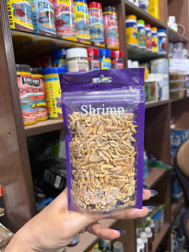 غذای ماهی میگو خشک 20 گرم Shrimp